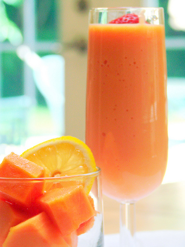 Papaya juice